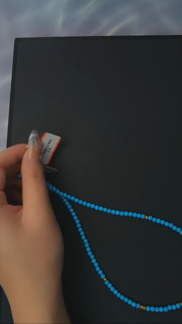 【闪购商品】绿松石项链银S925镶嵌发货一件