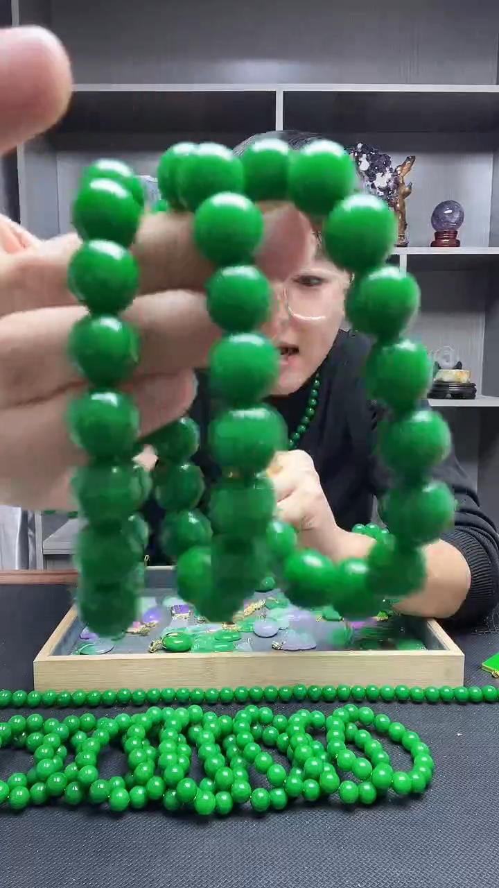未镶嵌手链翡翠手链