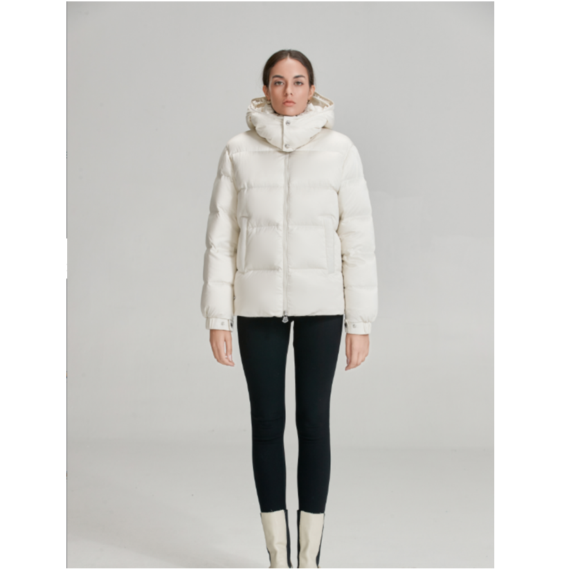 【明星同款】加厚保暖连帽羽绒服外套896