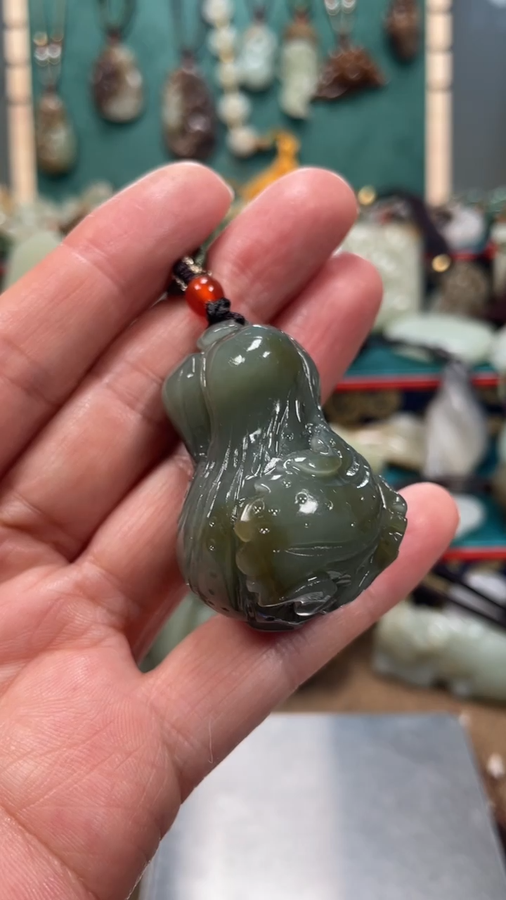 未镶嵌和田玉挂件0028