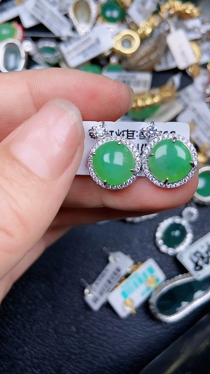 颈饰银S925镶嵌翡翠1869