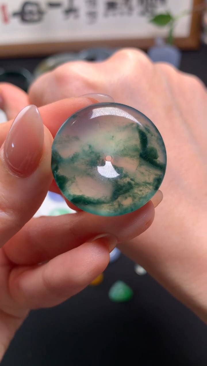 未镶嵌定制翡翠30*5.9