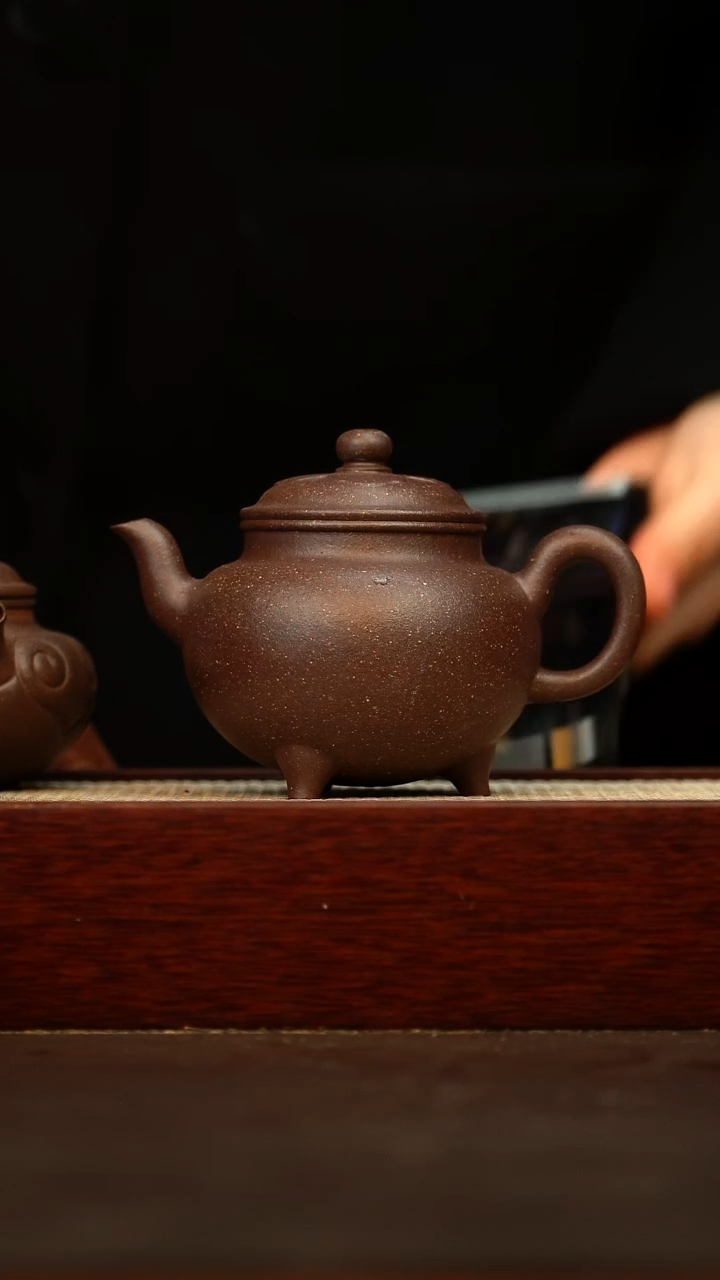 茶壶紫砂Z**g大彬如意 桃花泥