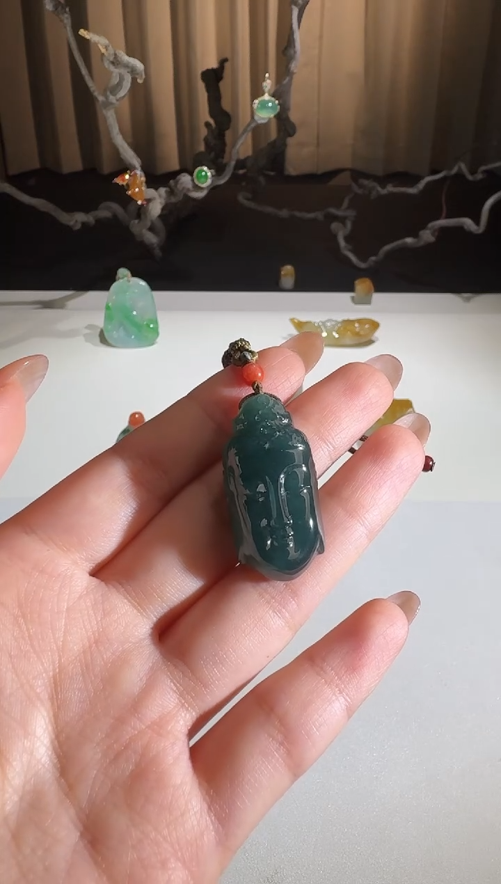 【闪购商品】翡翠颈饰未镶嵌【鑫鑫】