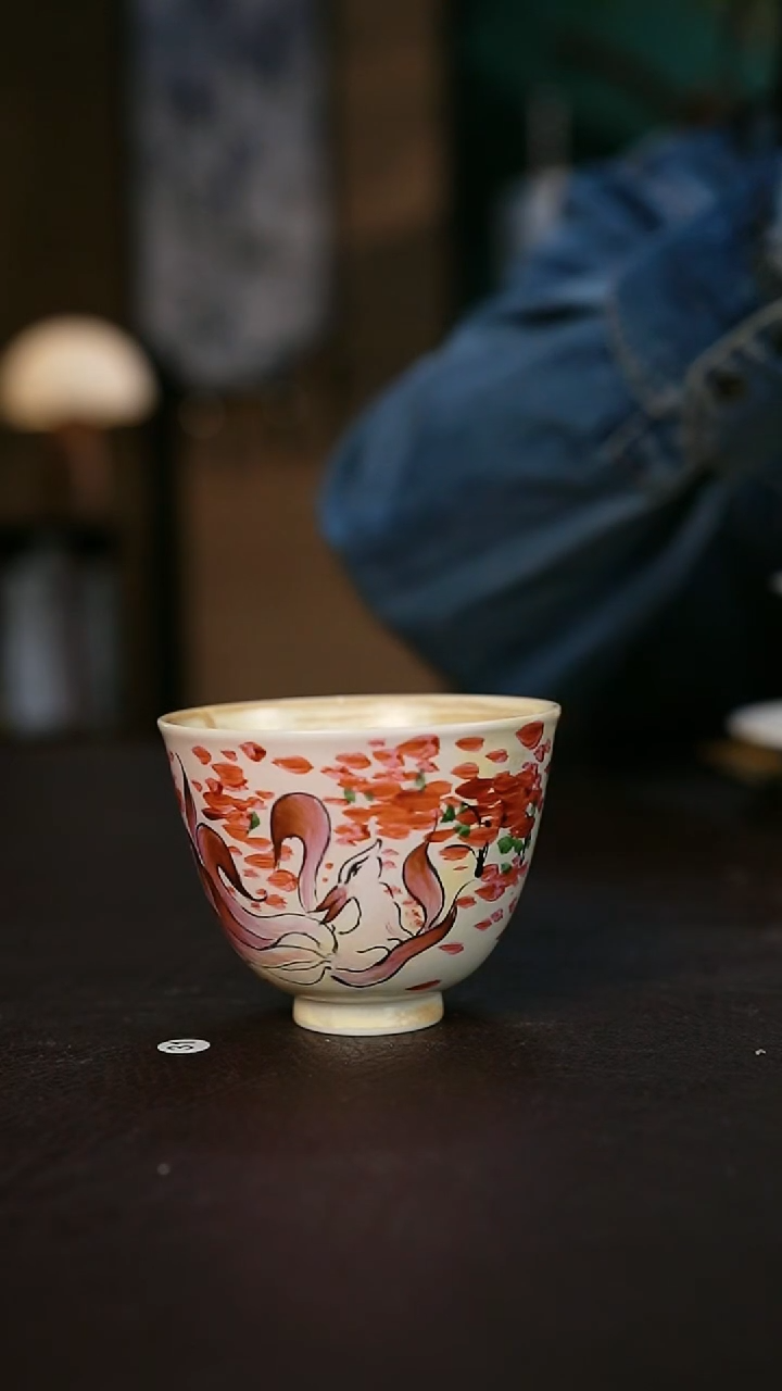 【闪购商品】景德镇陶瓷杯碗柴烧多人