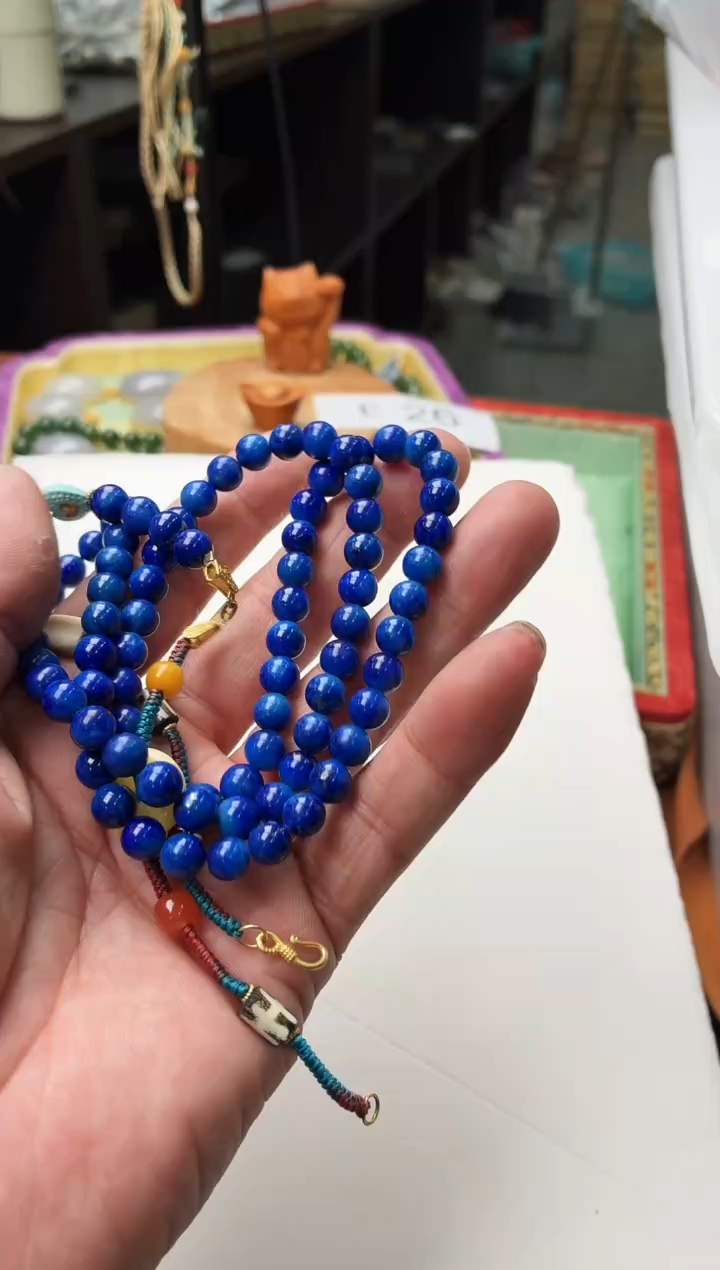 未镶嵌青金石颈饰E65