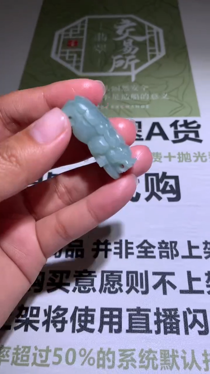 【闪购商品】定制翡翠未镶嵌毛货-不退不换 