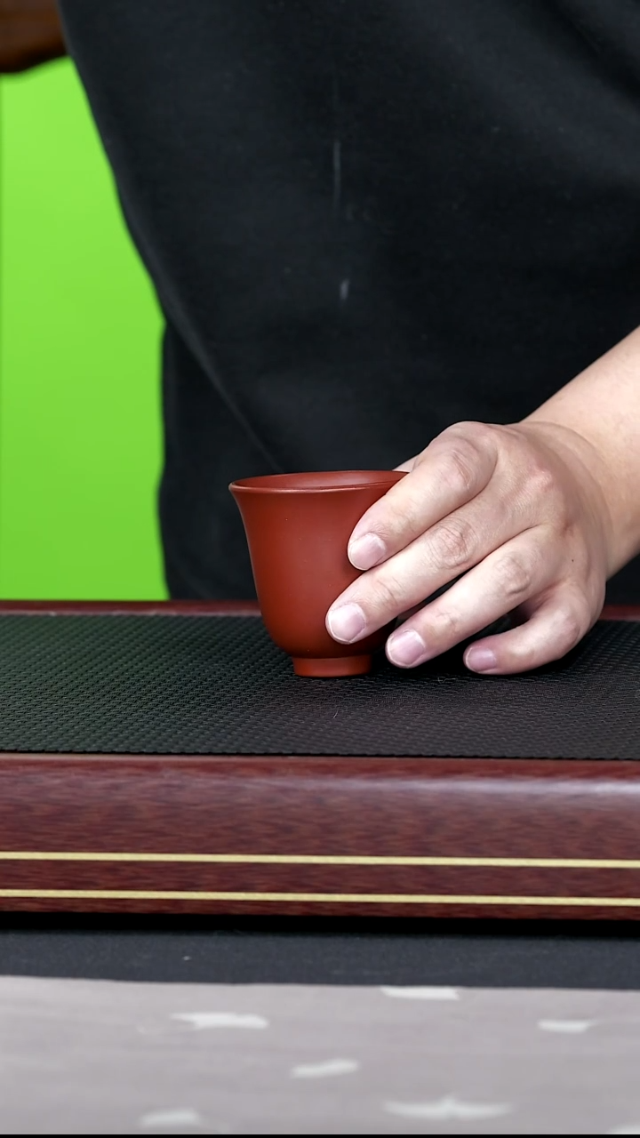 茶杯紫砂原矿紫砂主人杯4朱泥