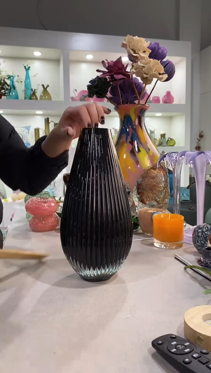 慕忆家手作琉璃花瓶