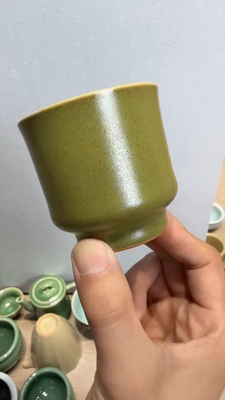 青瓷手工茶器包邮不带礼盒