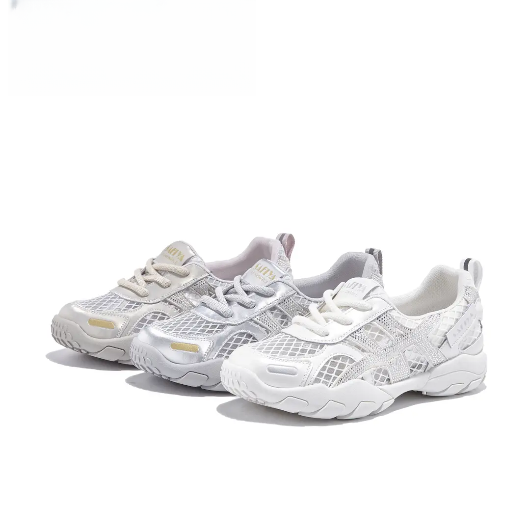 2025夏季新款舒适透气百搭休闲女鞋轻奢鞋子夏天穿裙子专用鞋子