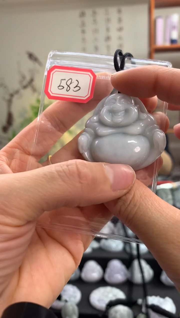 【闪购商品】翡翠颈饰未镶嵌佛公583
