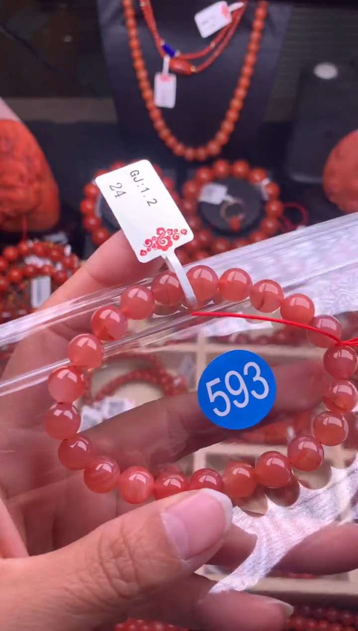 【闪购商品】南红玛瑙珠宝奇石未镶嵌593-8