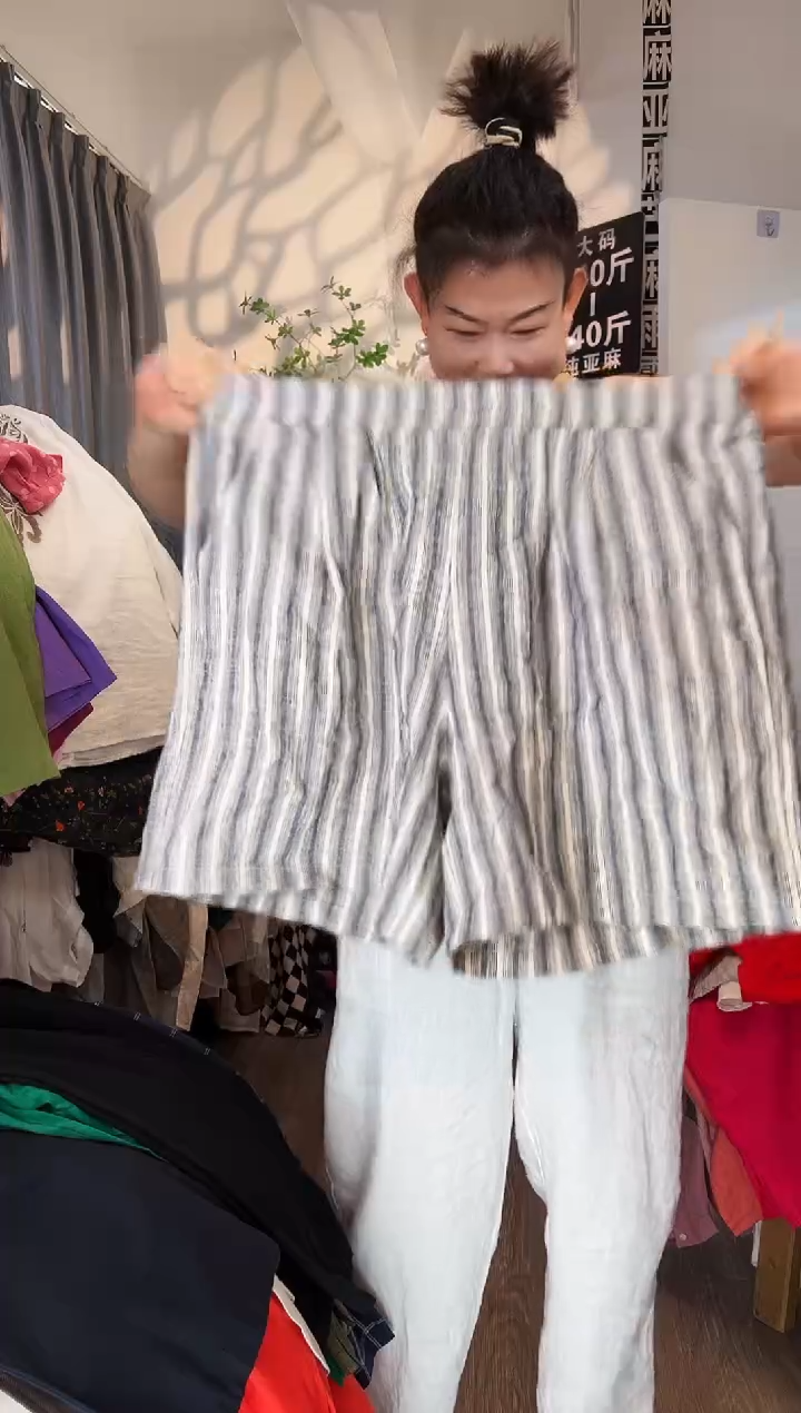亚麻汉麻苎麻大码女装