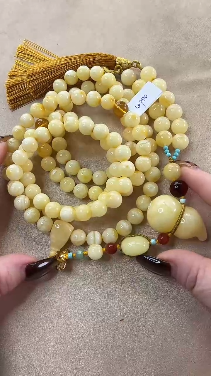 【闪购商品】琥珀颈饰未镶嵌项链