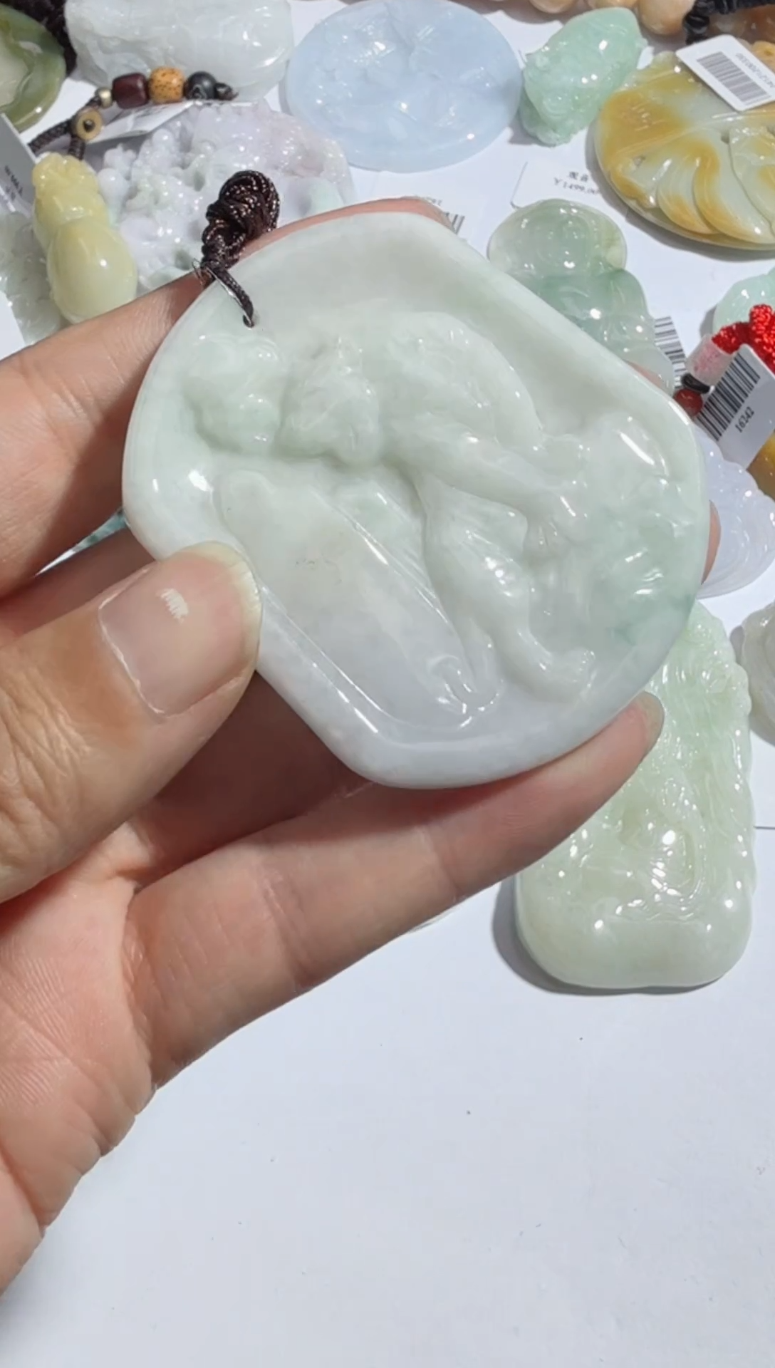 【闪购商品】翡翠吊坠(不含链)未镶嵌00017163