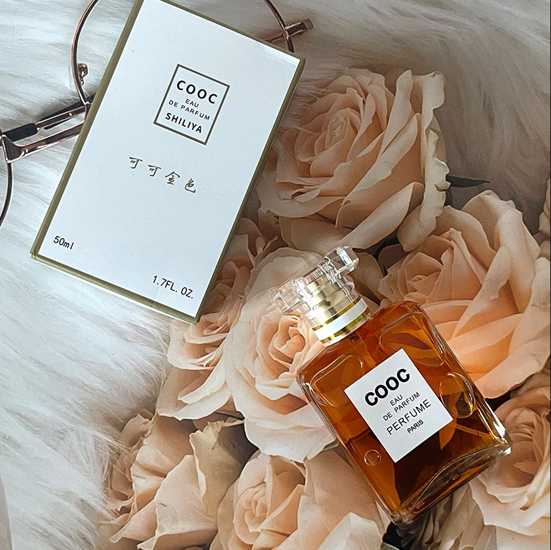COOC清新世丽雅可可金色香水淡雅女士持久留香经典香味