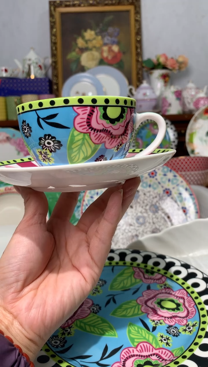 【闪购商品】瓷片陶瓷原单CC093餐具1个