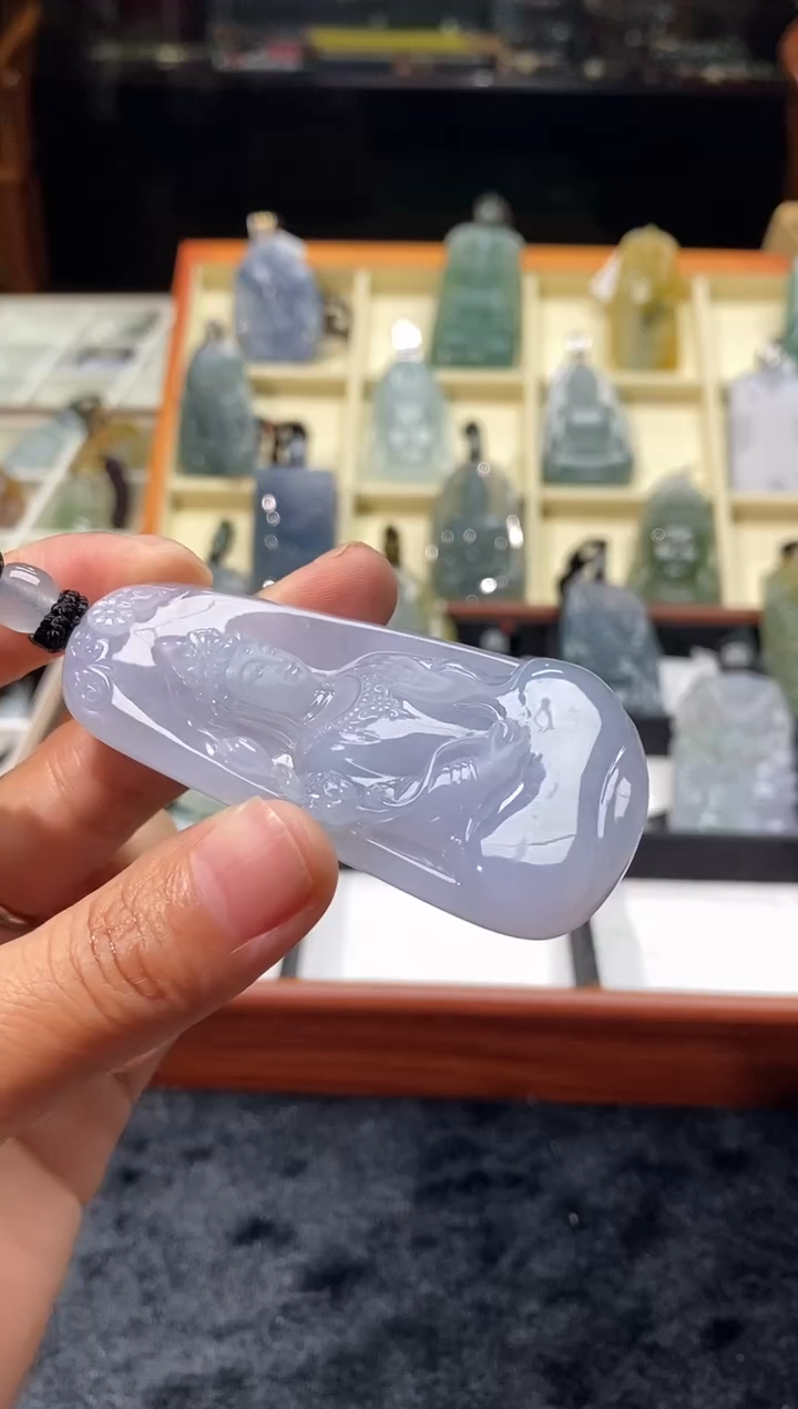 【闪购商品】翡翠吊坠(不含链)未镶嵌缅甸天然翡翠