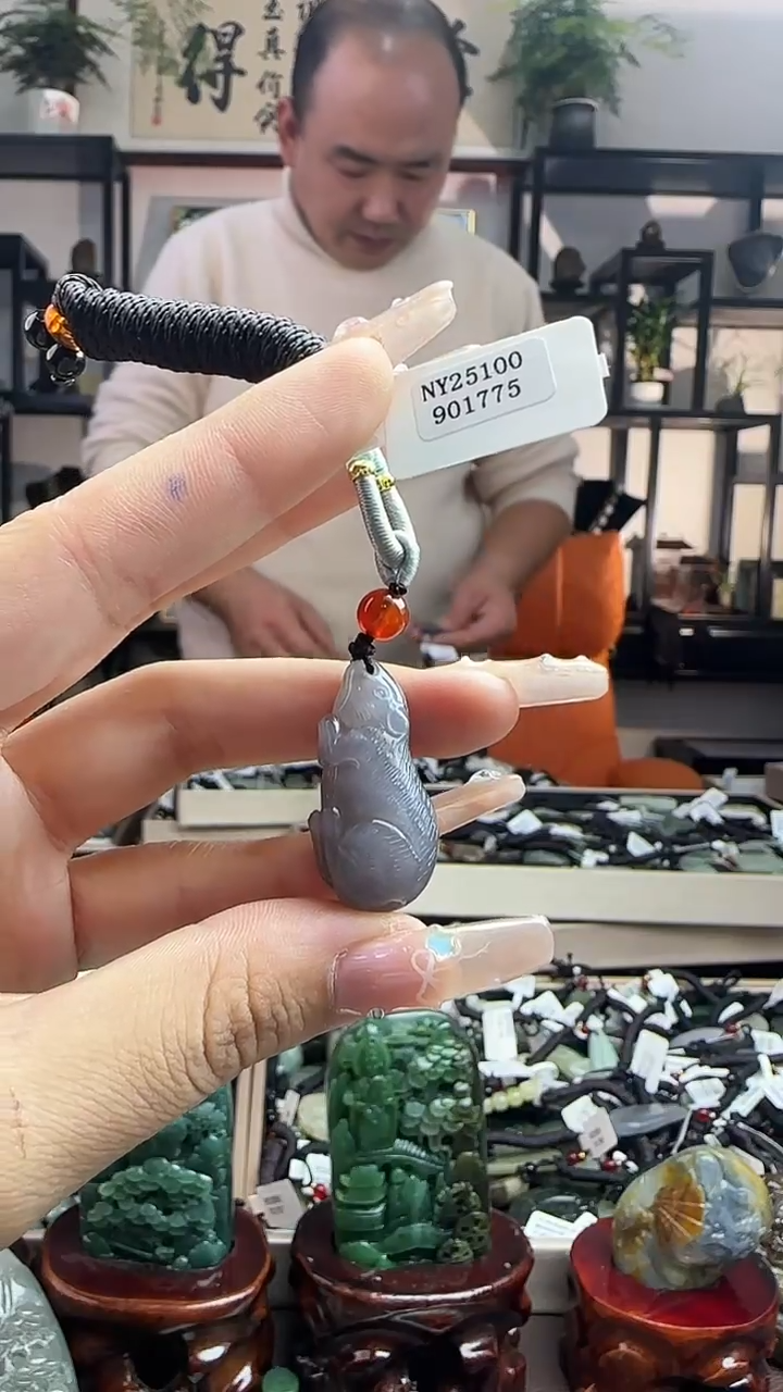 颈饰未镶嵌和田玉1775