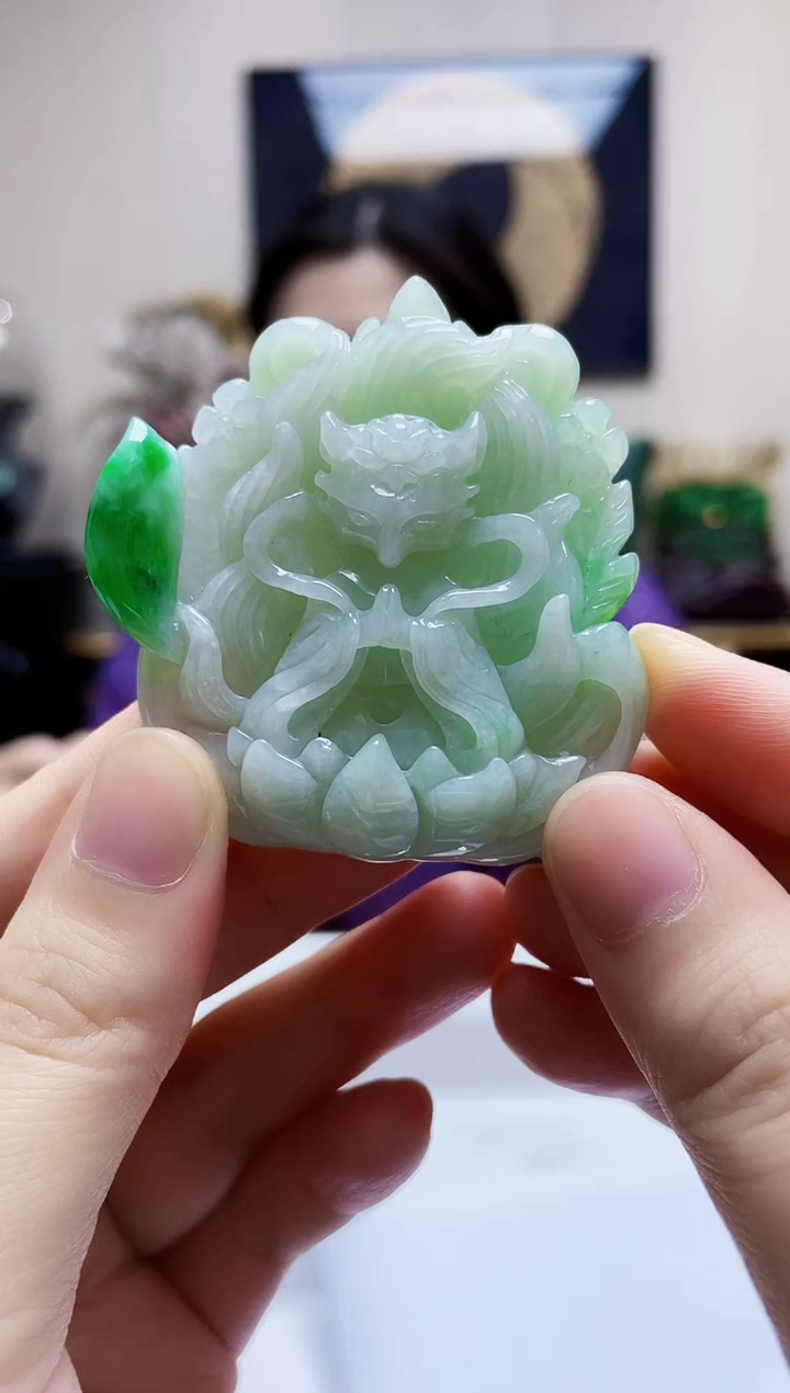 未镶嵌定制翡翠吊坠81