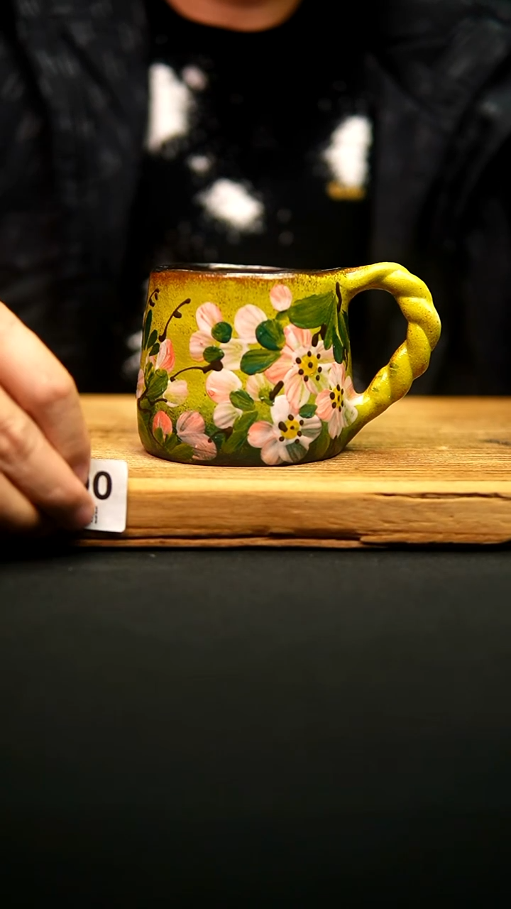 @@陶园瓷舍@@纯手工手绘@高温釉下彩