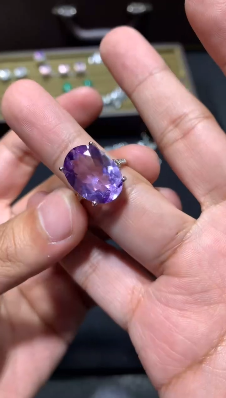 未镶嵌戒指水晶F98【多样性发其一】