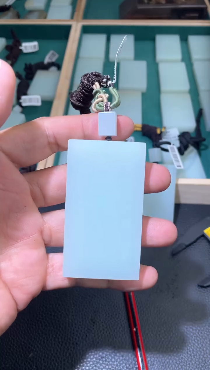 未镶嵌和田玉挂件无事牌47