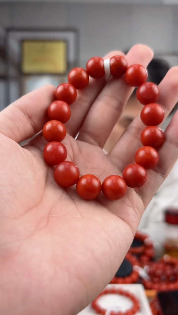 【闪购商品】南红玛瑙单圈未镶嵌@t07363@12MM