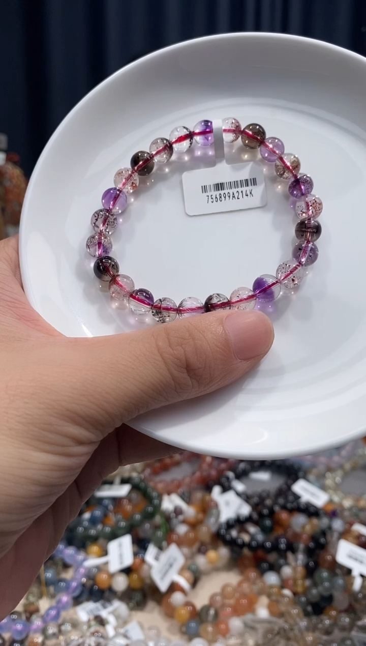 未镶嵌手链水晶混****王超七