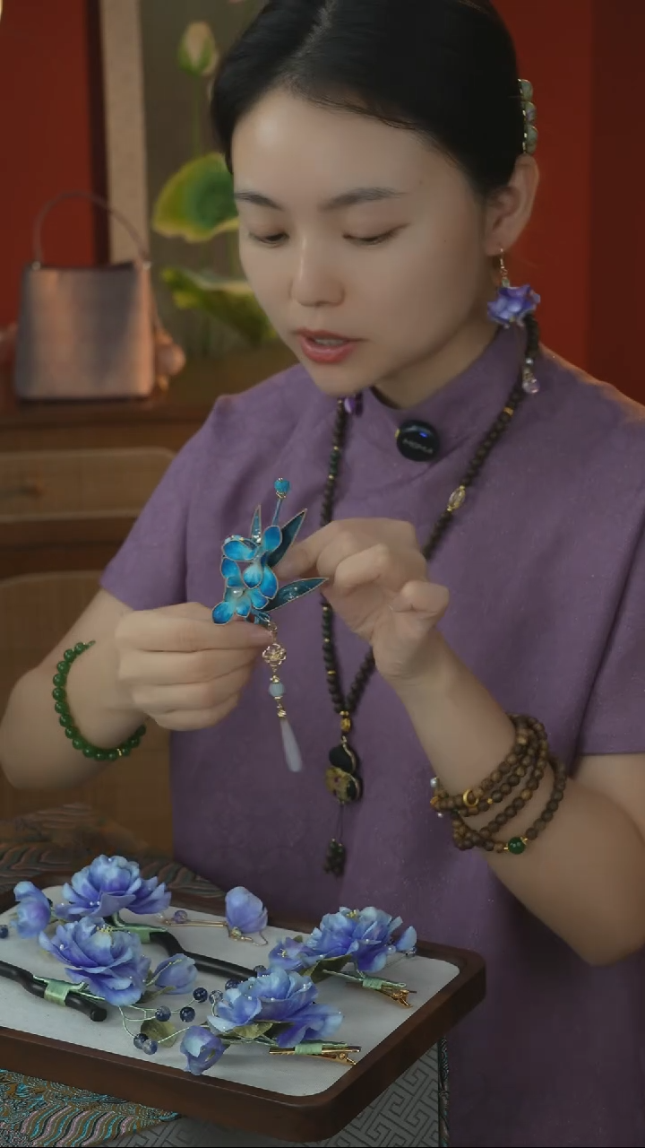 刺绣纯手工非遗国风饰品