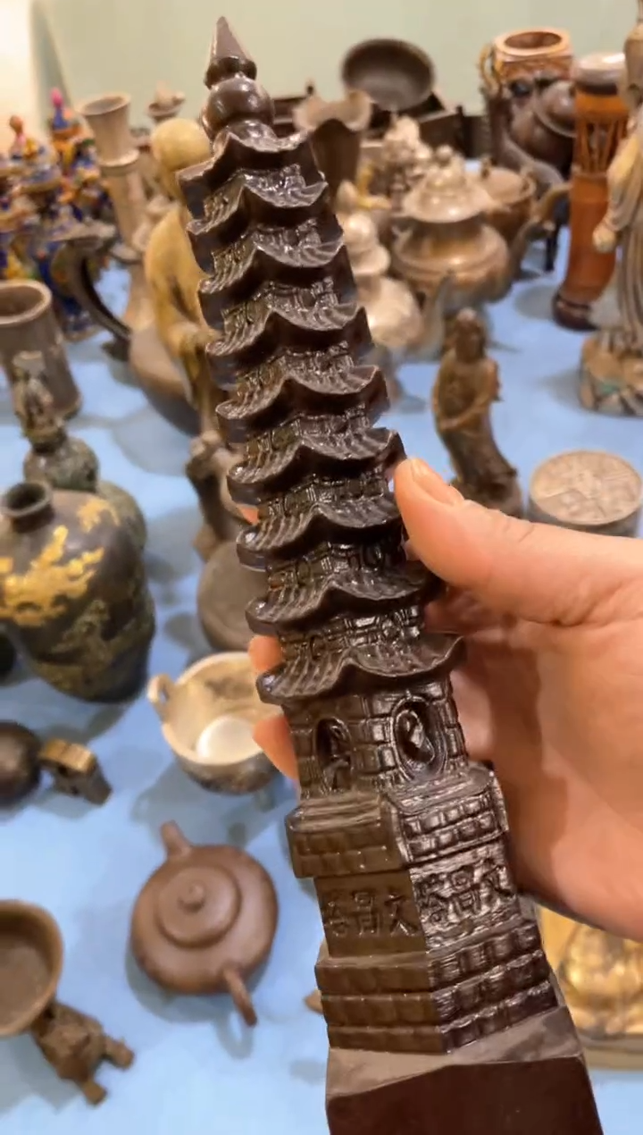 【闪购商品】摆件宫廷影视老旧工艺摆件