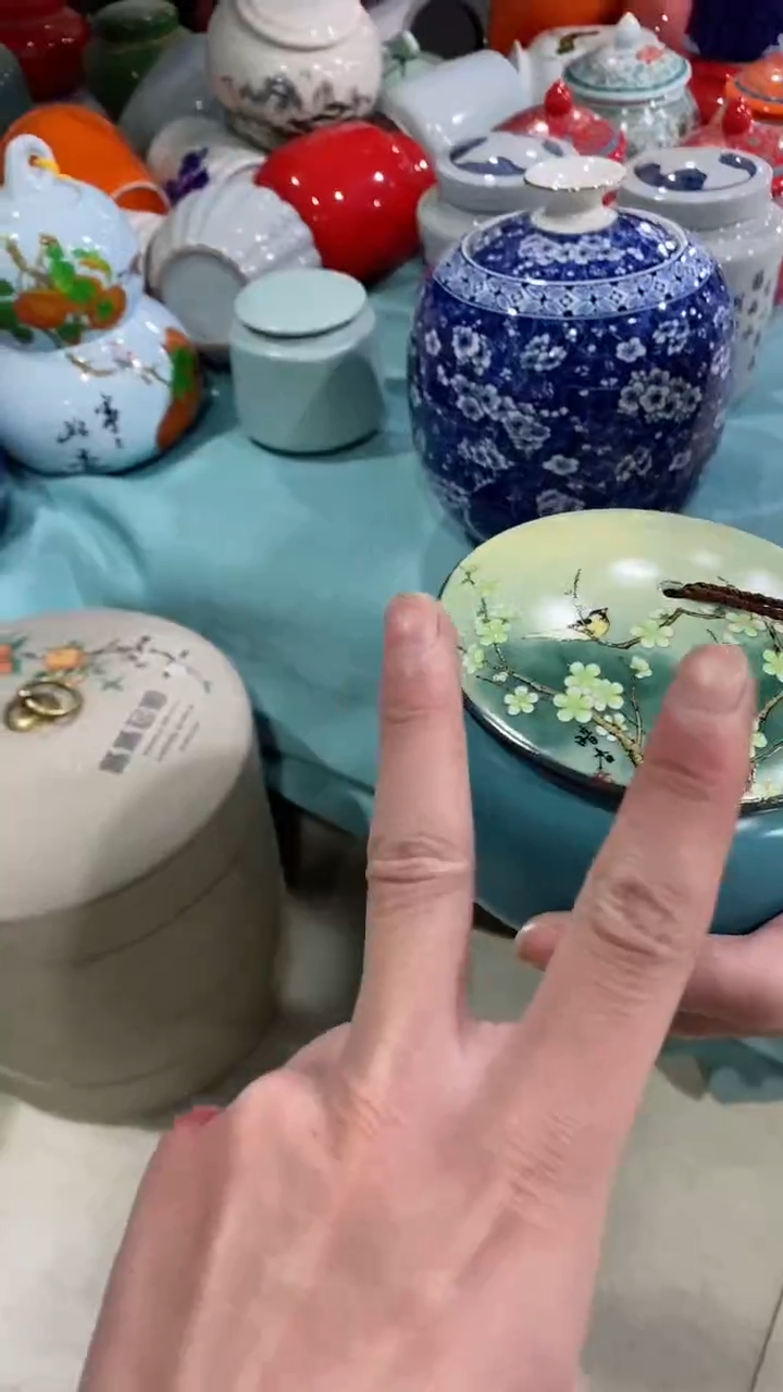 【闪购商品】罐陶瓷茶叶罐储物罐