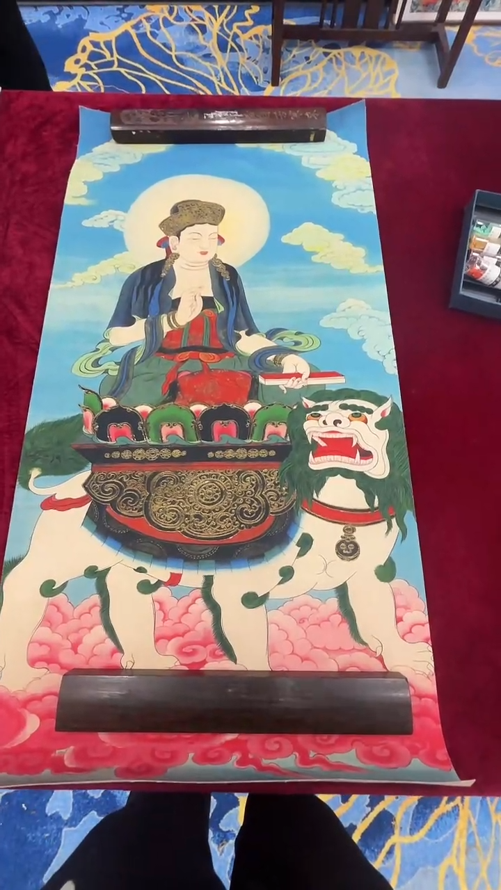 卷轴画唐卡16110