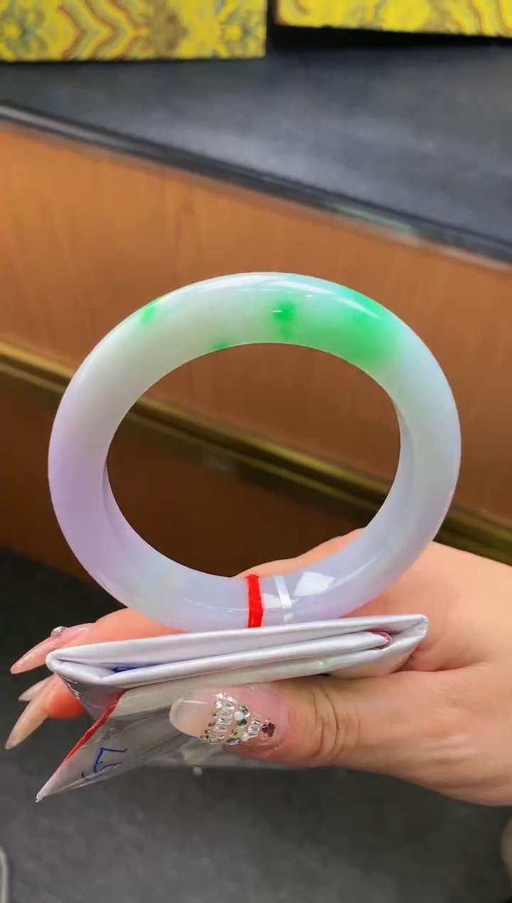 未镶嵌手镯翡翠-F191-正圈59