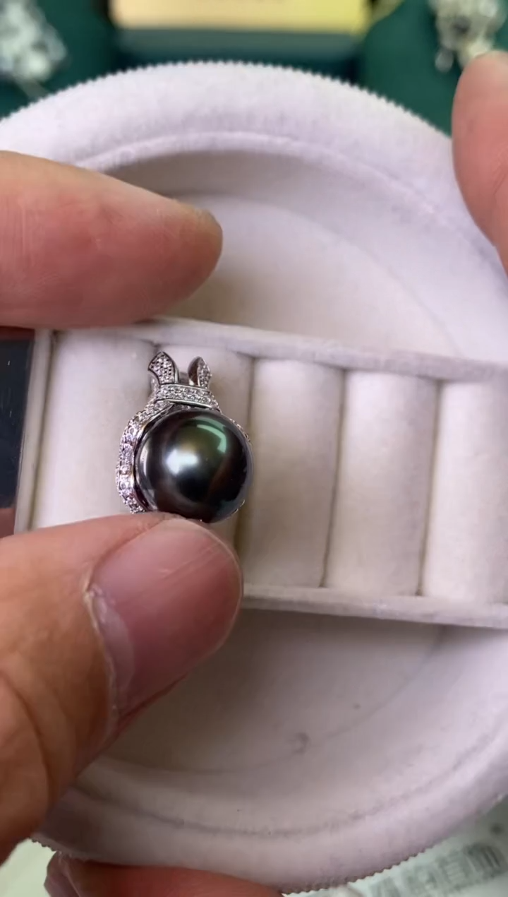 【闪购商品】海水珍珠戒指银S925镶嵌1