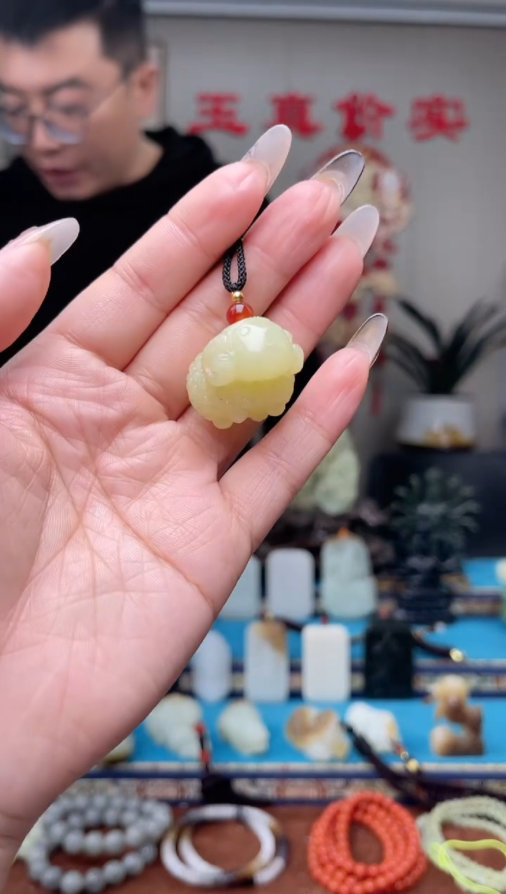 【闪购商品】和田玉挂件未镶嵌1