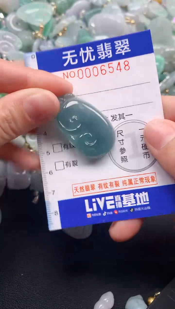 颈饰未镶嵌翡翠6548