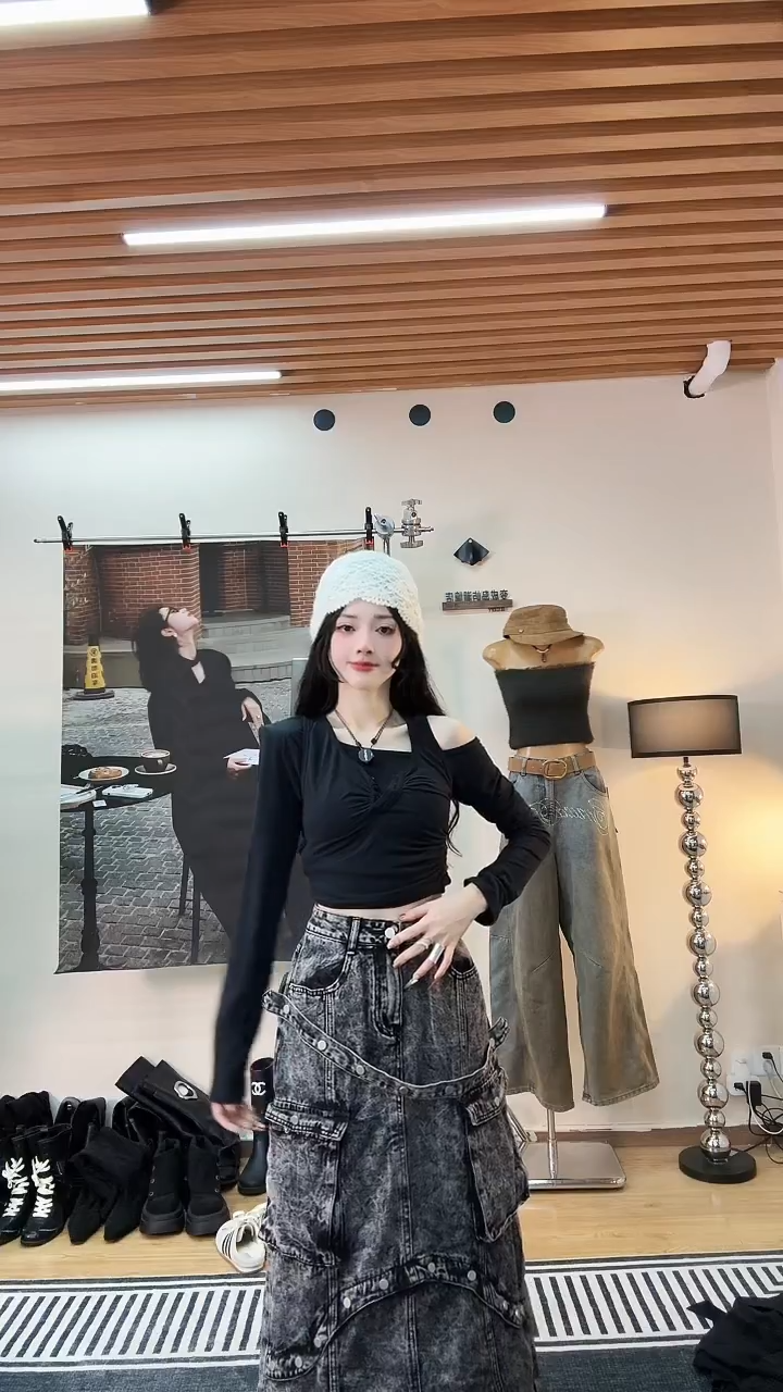 2025变成岛屿孤品拼手速款两件套上衣