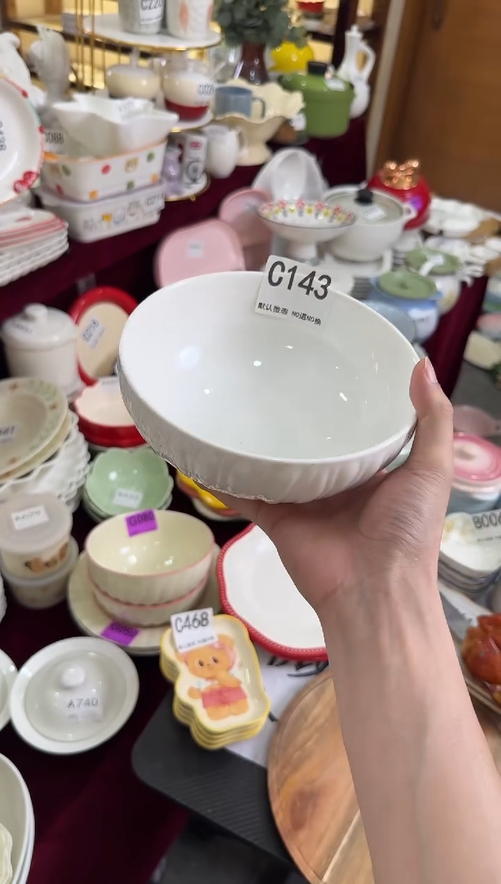 摆件陶C143-2 陶瓷餐具库存微瑕