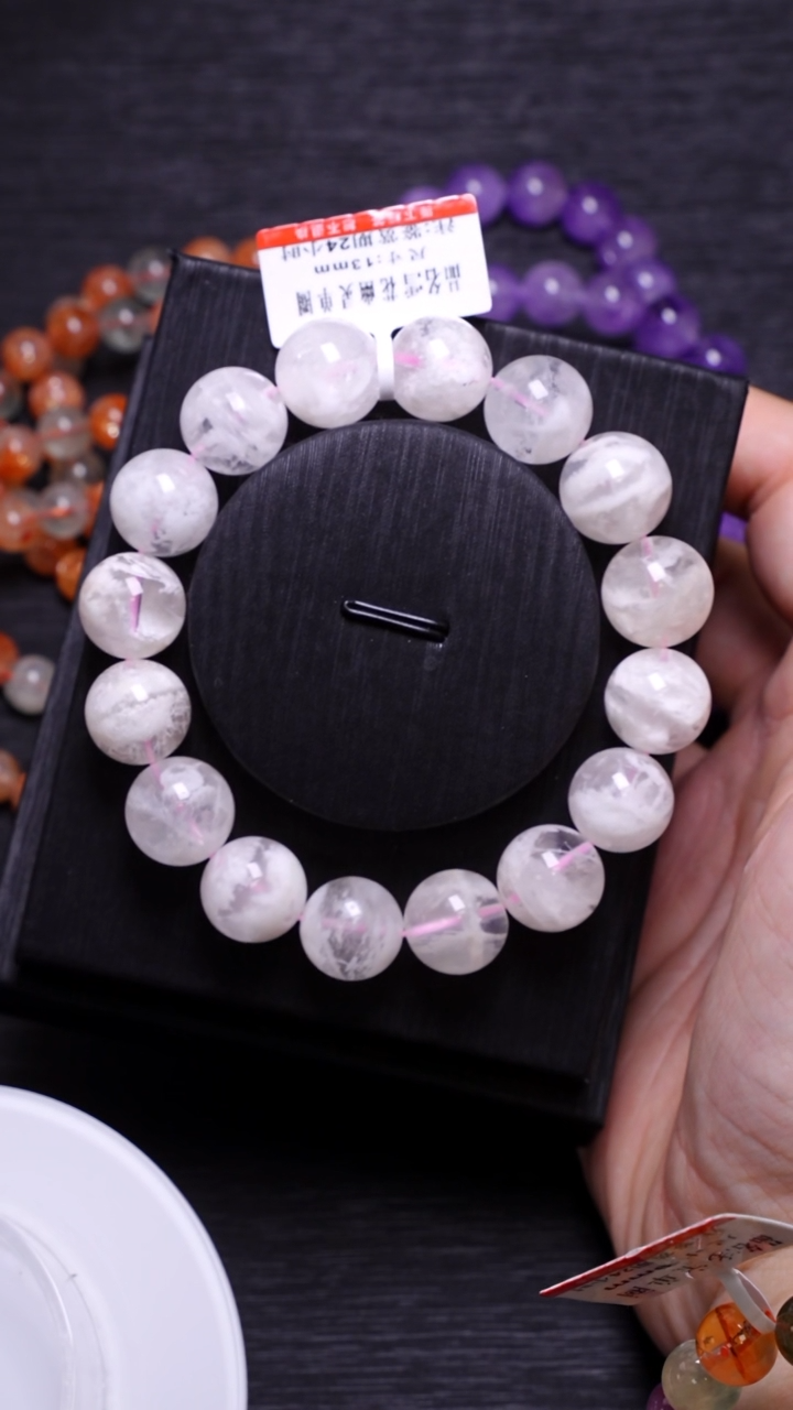 【闪购商品】水晶A18雪花幽灵单圈13mm未镶嵌多样性发其一