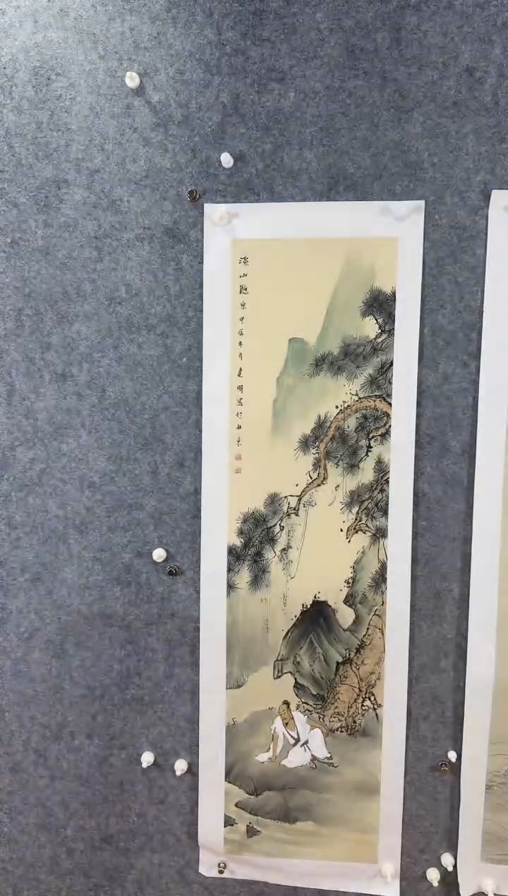 【闪购商品】绘画童建明山水画4平尺