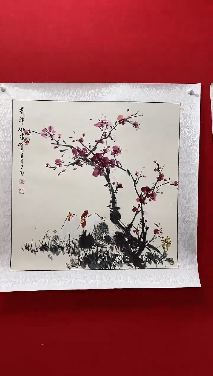 国画国画NYQ丹牛云勤老师作品