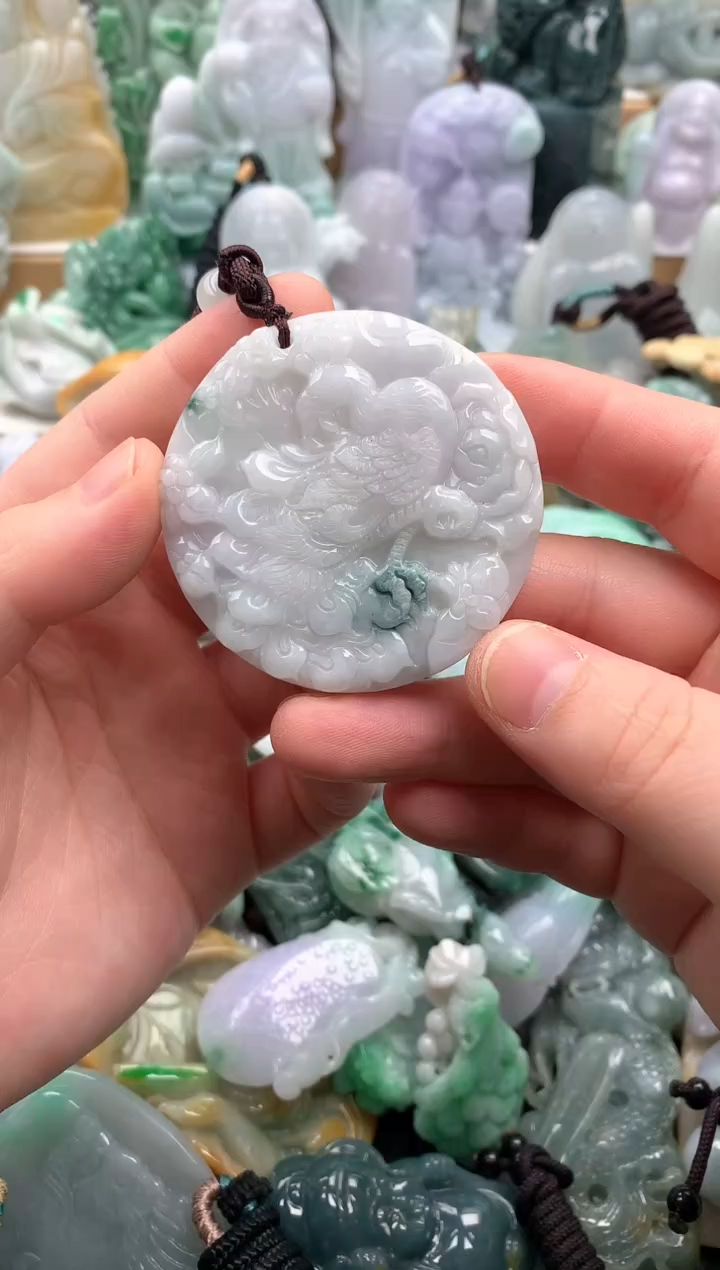 吊坠(不含链)未镶嵌翡翠1