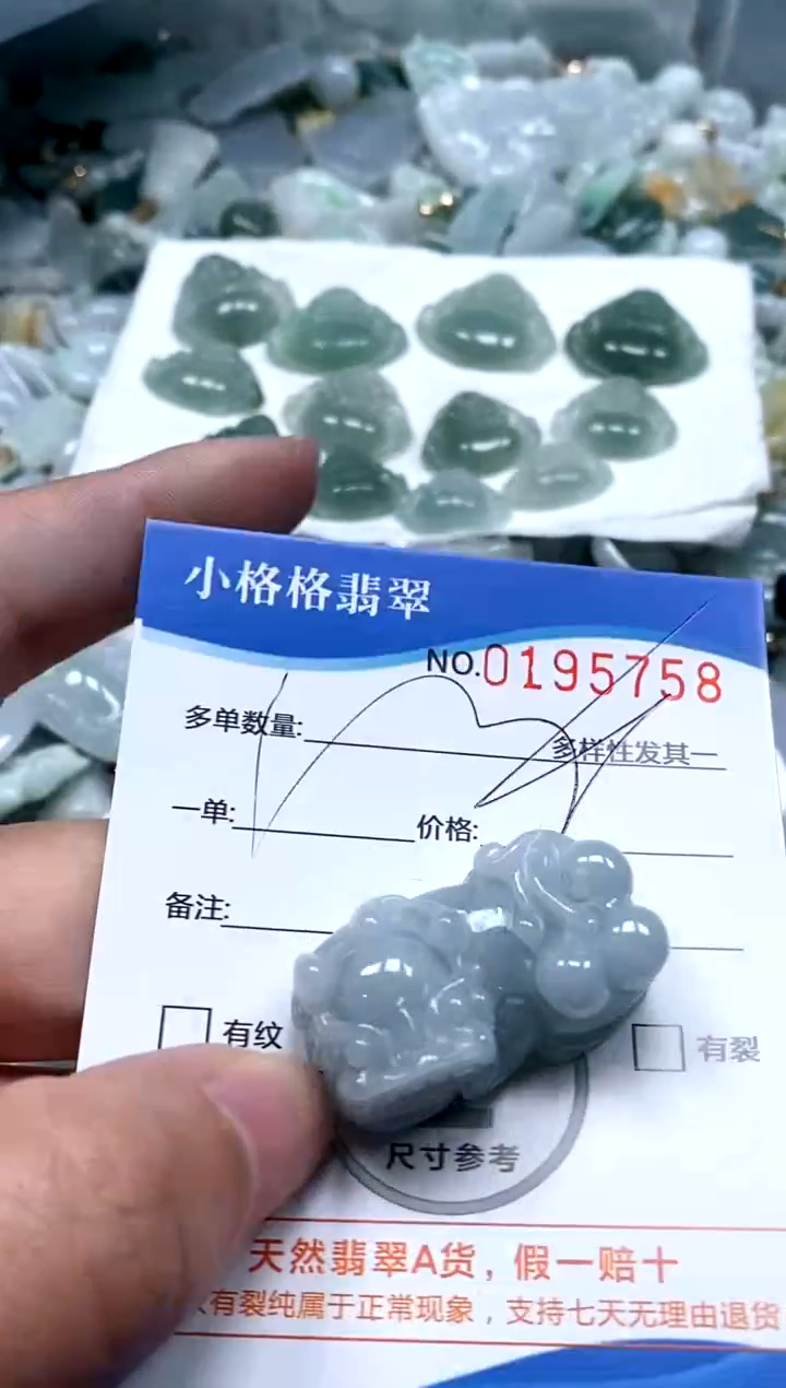 【闪购商品】翡翠颈饰未镶嵌闪购商品0195758