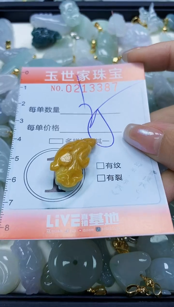 【闪购商品】翡翠未镶嵌颈饰闪购0213387