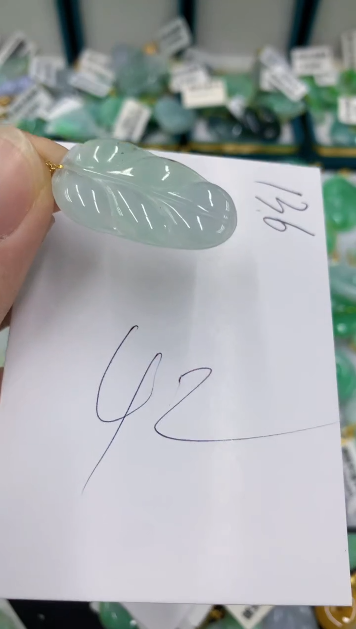 【闪购商品】翡翠颈饰18K金镶嵌号链接11111