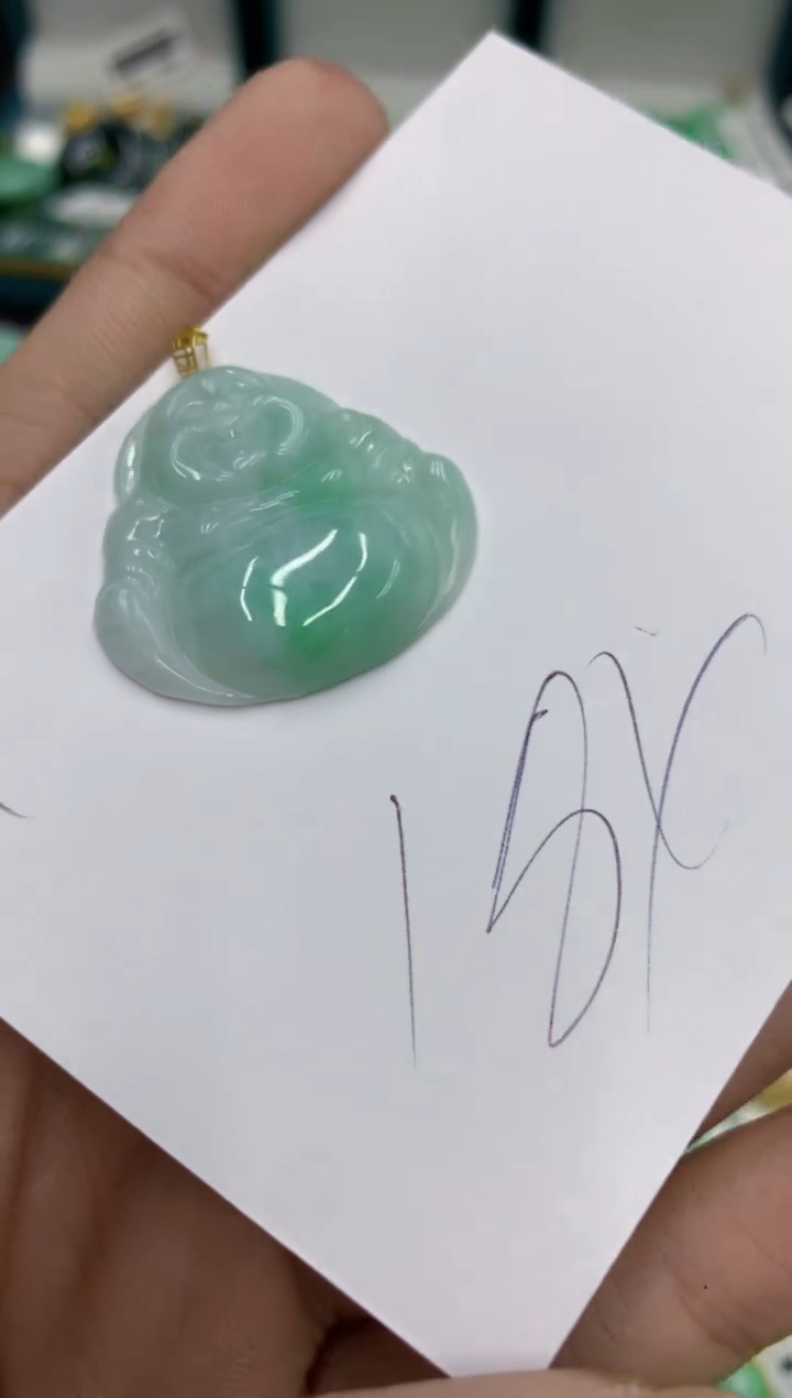 【闪购商品】翡翠颈饰18K金镶嵌号链接111111