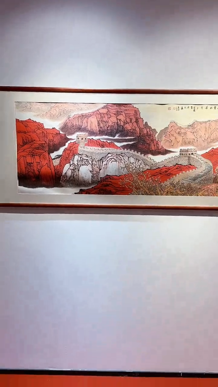 【闪购商品】绘画李长胜绘画12平尺长城邮集作品
