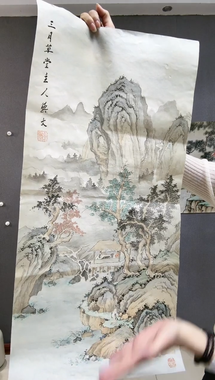 国画国画手绘国画